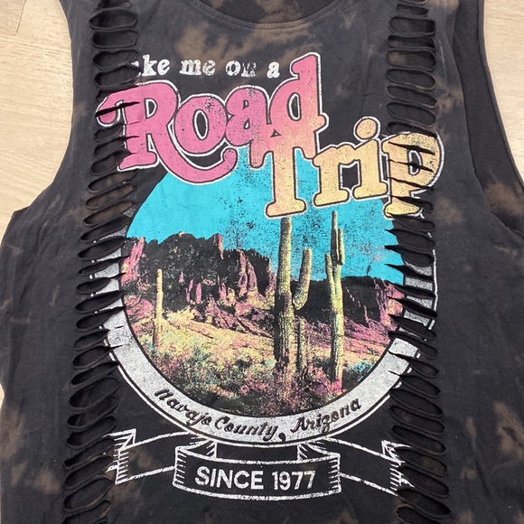 Forever 21 XXI Graphic Muscle Tee Arizona - Small - Picture 4 of 7